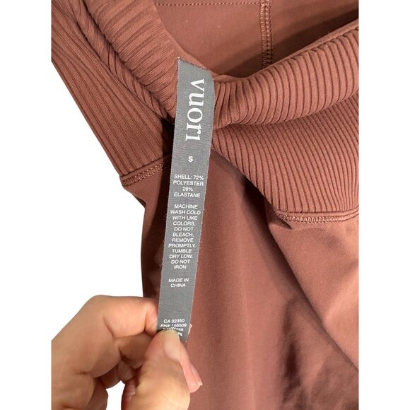 Vuori Rib Studio Performance Leggings Cedar-sz Small - Picture 5 of 10